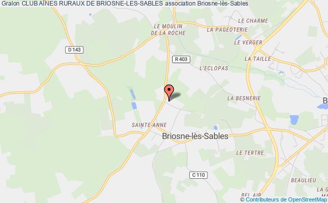 plan association Club AÎnes Ruraux De Briosne-les-sables Briosne-lès-Sables