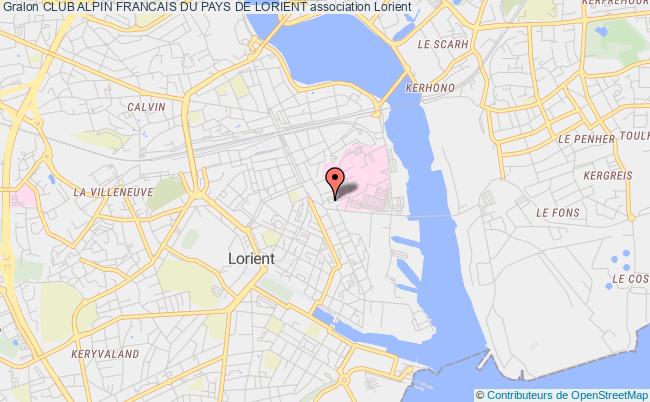 plan association Club Alpin Francais Du Pays De Lorient Lorient