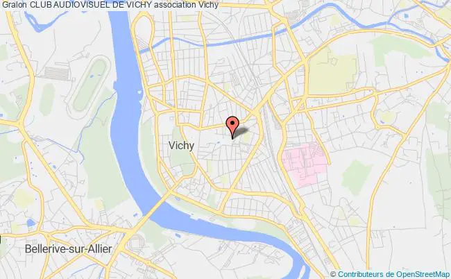plan association Club Audiovisuel De Vichy Vichy