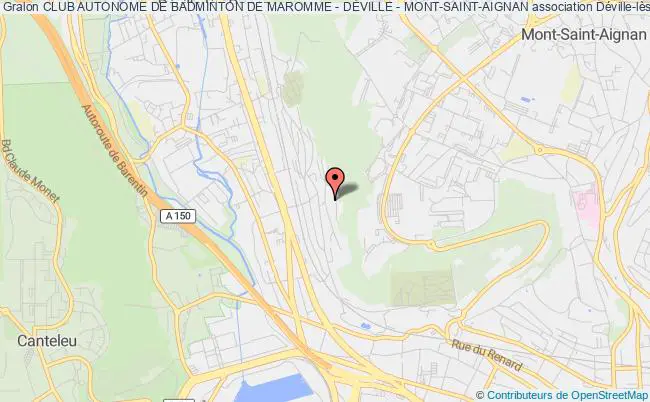 plan association Club Autonome De Badminton De Maromme - DÉville - Mont-saint-aignan Déville-lès-Rouen