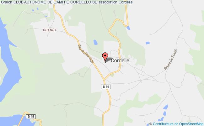 CLUB AUTONOME DE L'AMITIE CORDELLOISE