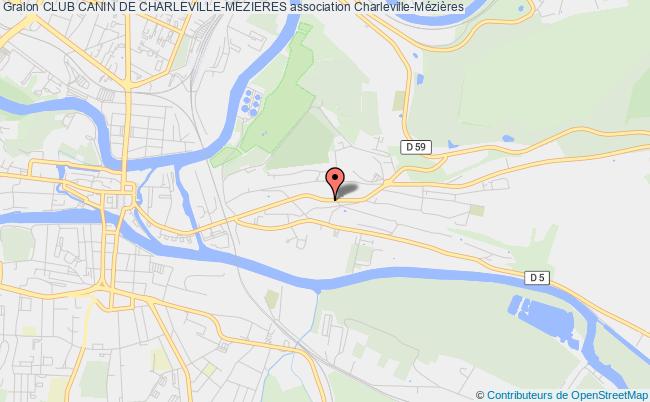 plan association Club Canin De Charleville-mezieres Charleville-Mézières