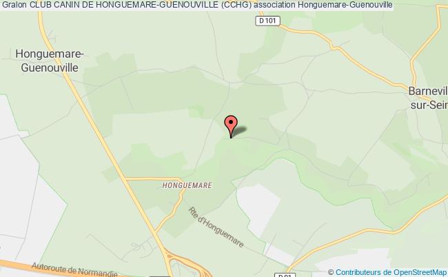 plan association Club Canin De Honguemare-guenouville (cchg) Honguemare-Guenouville
