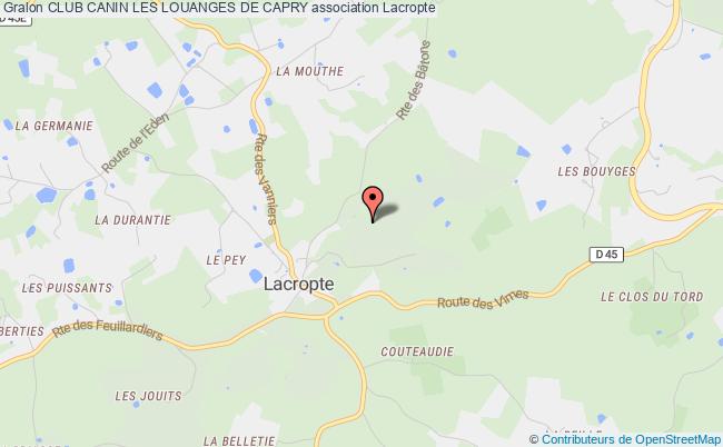 CLUB CANIN LES LOUANGES DE CAPRY