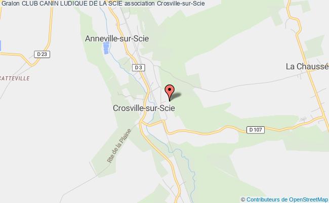 plan association Club Canin Ludique De La Scie Crosville-sur-Scie