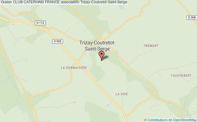 plan association Club Caterham France Trizay-Coutretot-Saint-Serge