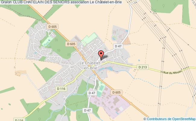 plan association Club Chatelain Des Seniors Le    Châtelet-en-Brie