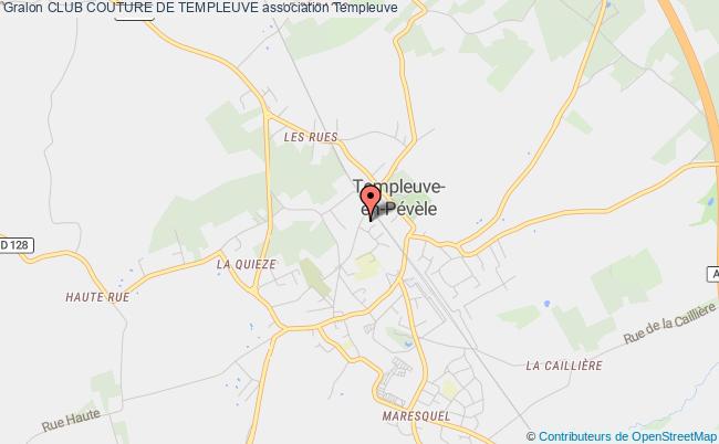plan association Club Couture De Templeuve Templeuve