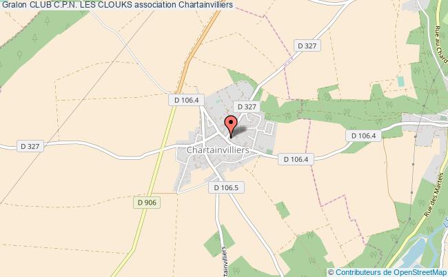 plan association Club C.p.n. Les Clouks Chartainvilliers