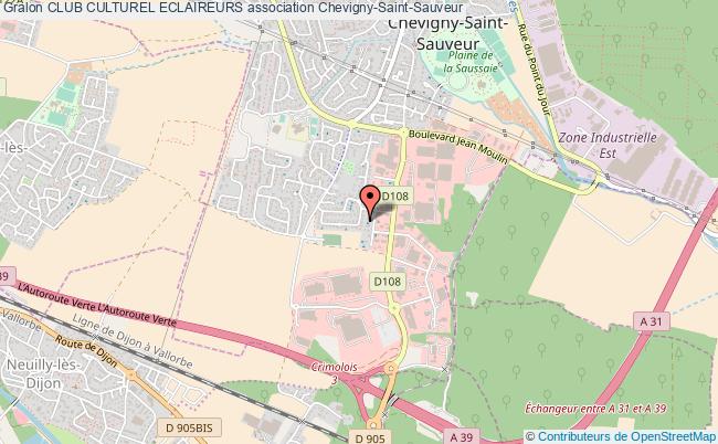 plan association Club Culturel Eclaireurs Chevigny-Saint-Sauveur