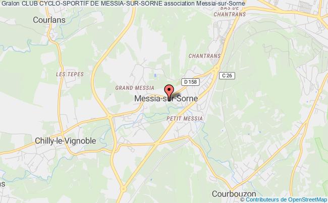 plan association Club Cyclo-sportif De Messia-sur-sorne Messia-sur-Sorne