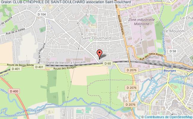 plan association Club Cynophile De Saint-doulchard Saint-Doulchard