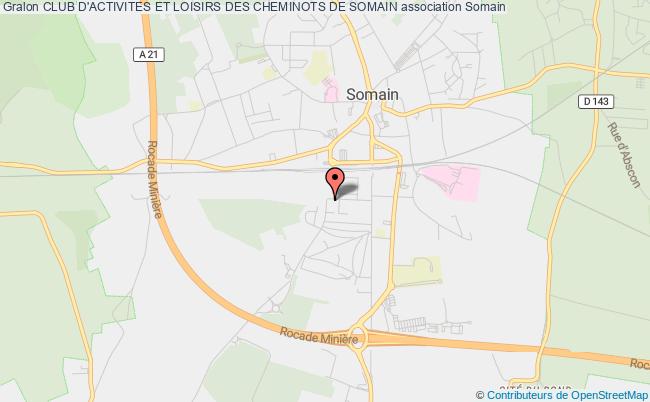 CLUB D'ACTIVITES ET LOISIRS DES CHEMINOTS DE SOMAIN