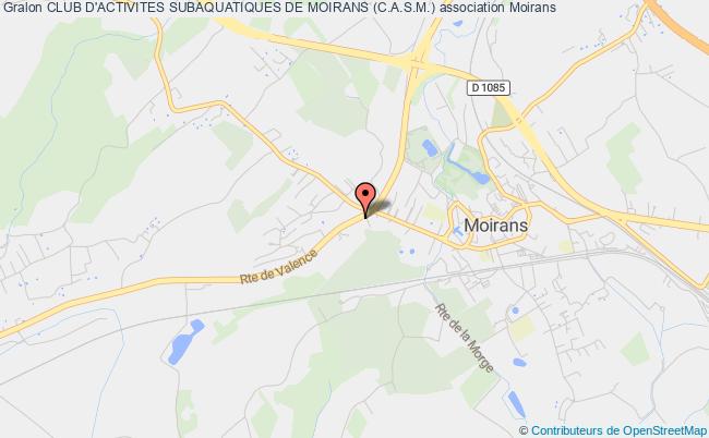 CLUB D'ACTIVITES SUBAQUATIQUES DE MOIRANS (C.A.S.M.)