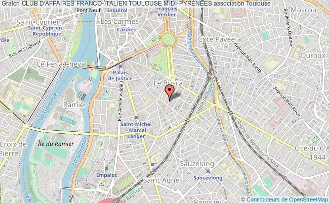 plan association Club D'affaires Franco-italien Toulouse Midi-pyrenees Toulouse