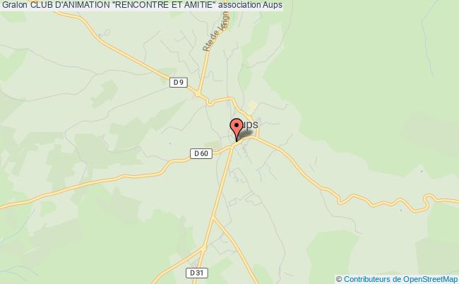 CLUB D'ANIMATION "RENCONTRE ET AMITIE"