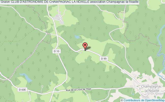 plan association Club D'astronomie De Champagnac La Noaille Champagnac-la-Noaille