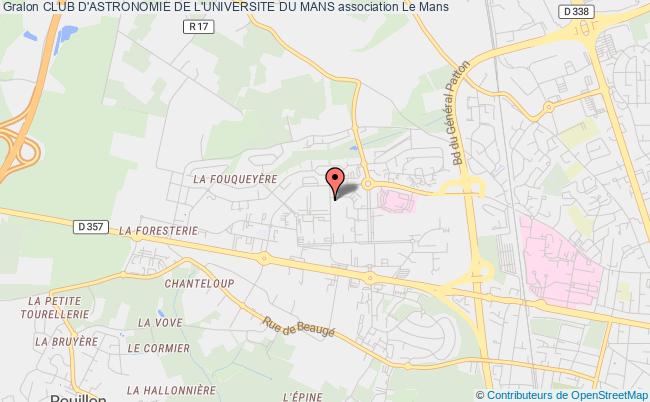 CLUB D'ASTRONOMIE DE L'UNIVERSITE DU MANS