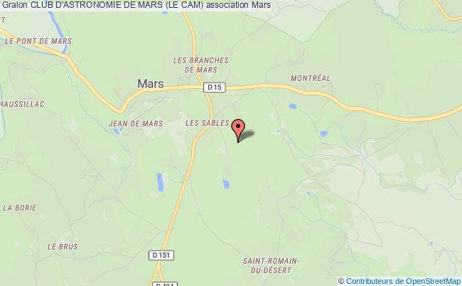 CLUB D'ASTRONOMIE DE MARS (LE CAM)