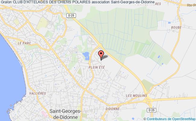 plan association Club D'attelages Des Chiens Polaires Saint-Georges-de-Didonne
