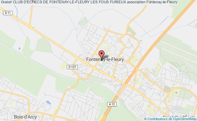 plan association Club D'echecs De Fontenay-le-fleury Les Fous Furieux Fontenay-le-Fleury