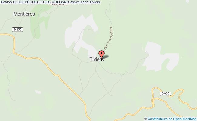 plan association Club D'Échecs Des Volcans Tiviers