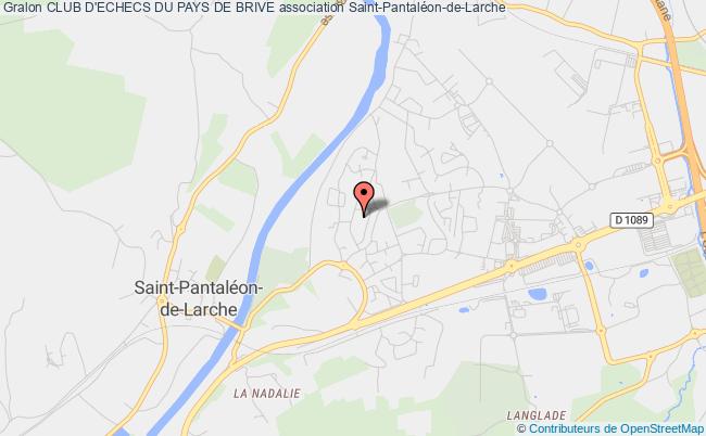 plan association Club D'echecs Du Pays De Brive Saint-Pantaléon-de-Larche