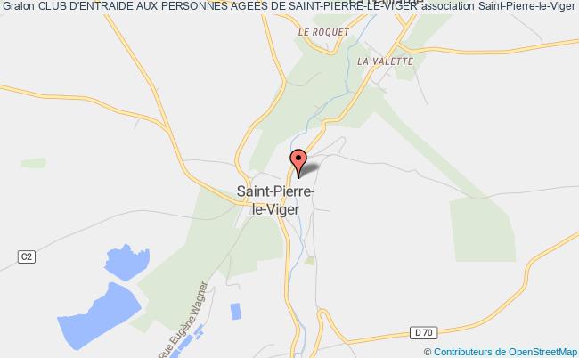 plan association Club D'entraide Aux Personnes Agees De Saint-pierre-le-viger Saint-Pierre-le-Viger