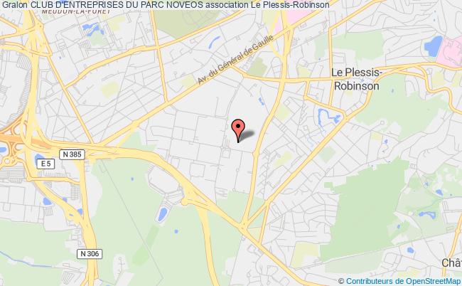 plan association Club D'entreprises Du Parc Noveos Plessis-Robinson