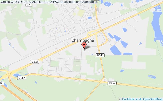 plan association Club D'escalade De Champagne Champagné