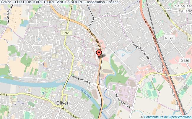 CLUB D'HISTOIRE D'ORLEANS LA SOURCE