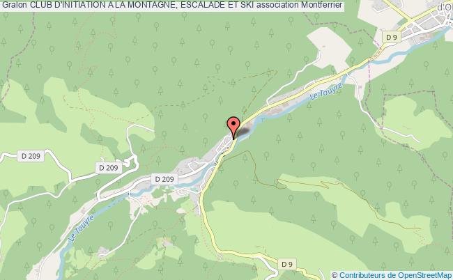 CLUB D'INITIATION A LA MONTAGNE, ESCALADE ET SKI