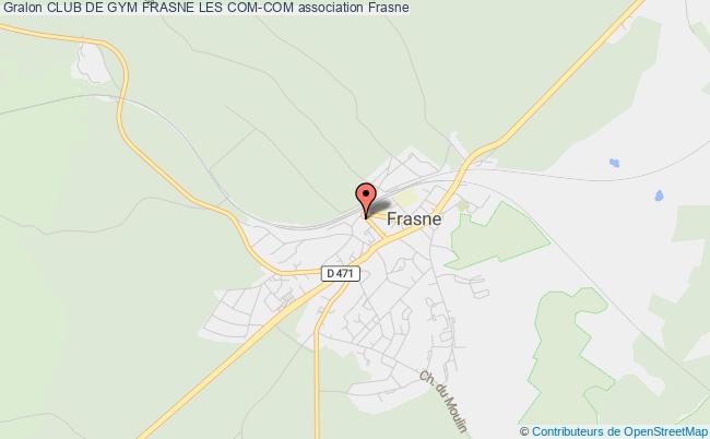 plan association Club De Gym Frasne Les Com-com Frasne