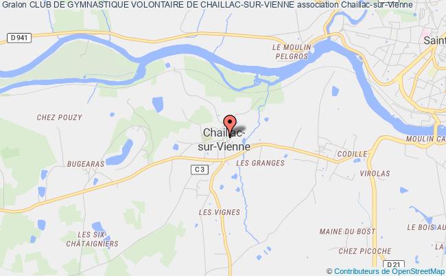 plan association Club De Gymnastique Volontaire De Chaillac-sur-vienne Chaillac-sur-Vienne