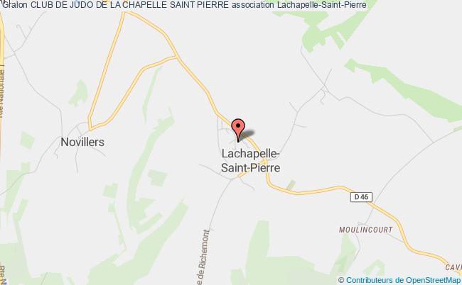 plan association Club De Judo De La Chapelle Saint Pierre Lachapelle-Saint-Pierre