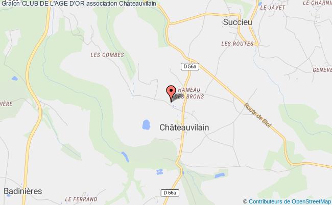 plan association Club De L'age D'or Châteauvilain