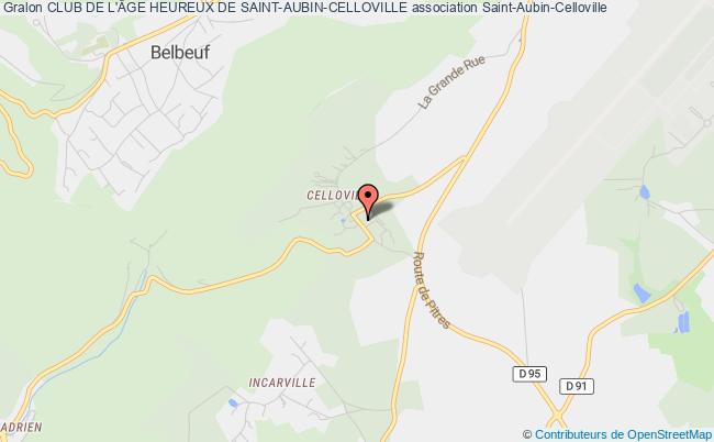 plan association Club De L'Âge Heureux De Saint-aubin-celloville Saint-Aubin-Celloville