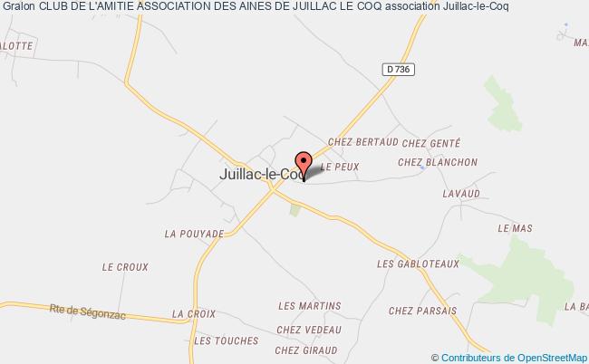 CLUB DE L'AMITIE ASSOCIATION DES AINES DE JUILLAC LE COQ