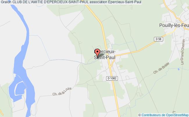 plan association Club De L'amitie D'epercieux-saint-paul Épercieux-Saint-Paul