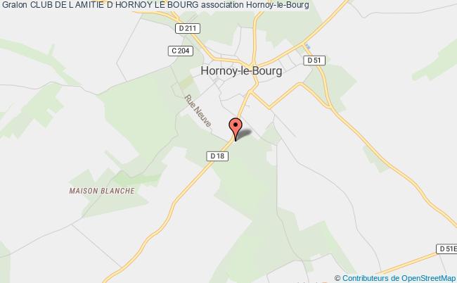 plan association Club De L Amitie D Hornoy Le Bourg Hornoy-le-Bourg