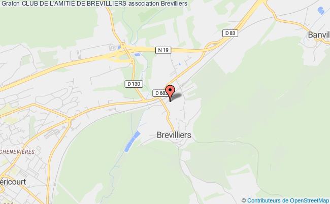 CLUB DE L'AMITIÉ DE BREVILLIERS