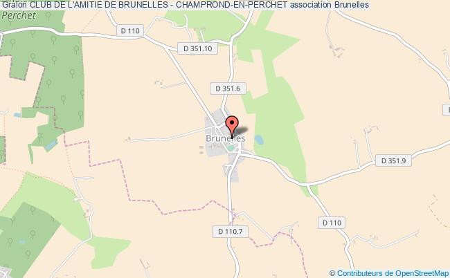 CLUB DE L'AMITIE DE BRUNELLES - CHAMPROND-EN-PERCHET