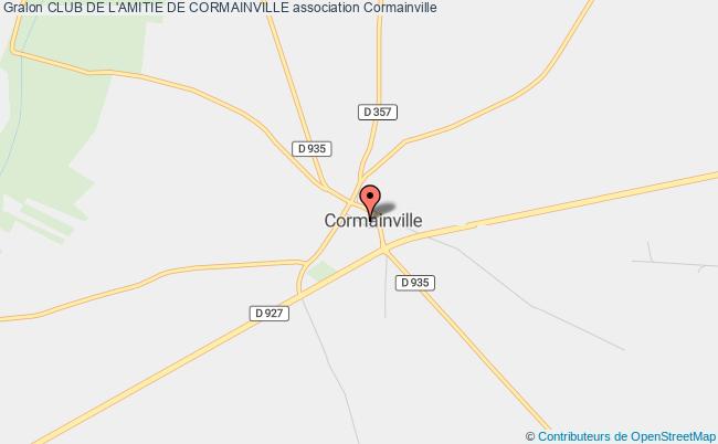 CLUB DE L'AMITIE DE CORMAINVILLE