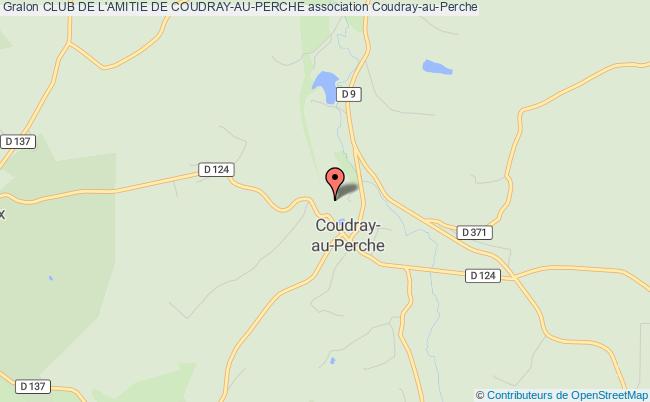 plan association Club De L'amitie De Coudray-au-perche Coudray-au-Perche