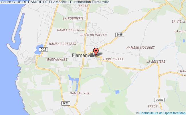 plan association Club De L'amitie De Flamanville Flamanville