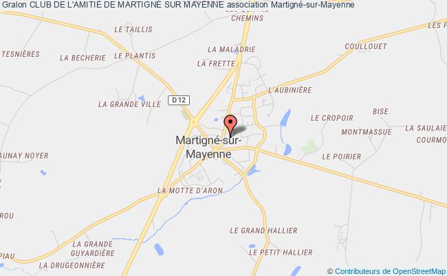 CLUB DE L'AMITIÉ DE MARTIGNÉ SUR MAYENNE