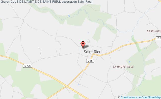 plan association Club De L'amitie De Saint-rieul Saint-Rieul