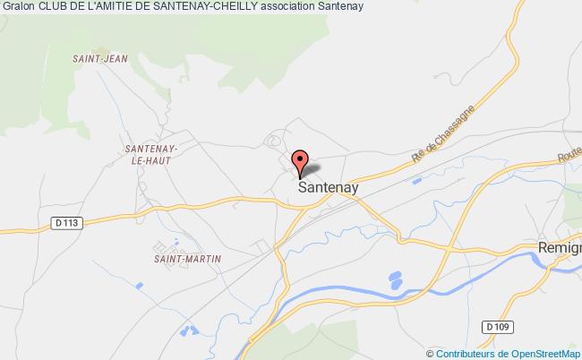 CLUB DE L'AMITIE DE SANTENAY-CHEILLY