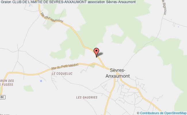 plan association Club De L'amitie De Sevres-anxaumont Sèvres-Anxaumont