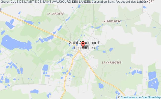 plan association Club De L'amitie De St Avaugourd Saint-Avaugourd-des-Landes